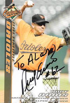 2007 Baltimore Orioles Photocards #NNO Rudy Arias Front