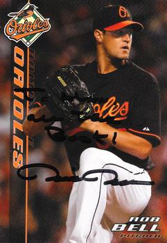 2007 Baltimore Orioles Photocards #NNO Rob Bell Front