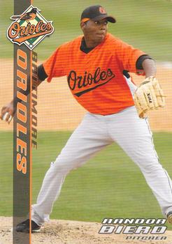 2008 Baltimore Orioles Photocards #NNO Randor Bierd Front
