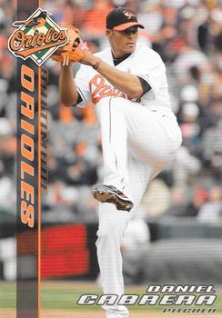 2008 Baltimore Orioles Photocards #NNO Daniel Cabrera Front
