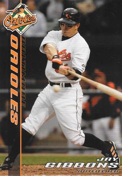 2008 Baltimore Orioles Photocards #NNO Jay Gibbons Front