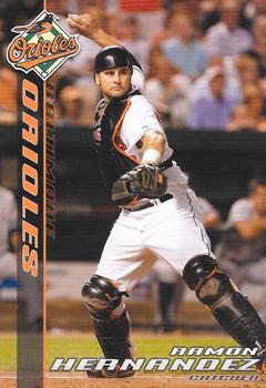 2008 Baltimore Orioles Photocards #NNO Ramon Hernandez Front