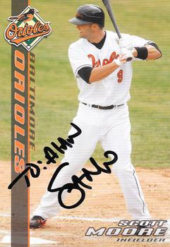2008 Baltimore Orioles Photocards #NNO Scott Moore Front