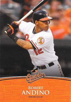 2009 Baltimore Orioles Photocards #NNO Robert Andino Front