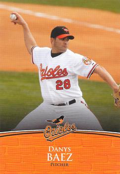 2009 Baltimore Orioles Photocards #NNO Danys Baez Front