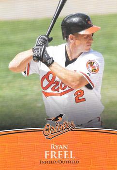 2009 Baltimore Orioles Photocards #NNO Ryan Freel Front