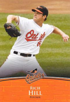 2009 Baltimore Orioles Photocards #NNO Rich Hill Front