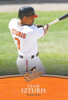 2009 Baltimore Orioles Photocards #NNO Cesar Izturis Front