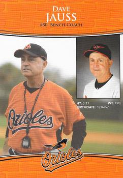 2009 Baltimore Orioles Photocards #NNO Dave Jauss Back