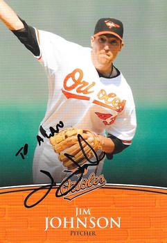 2009 Baltimore Orioles Photocards #NNO Jim Johnson Front