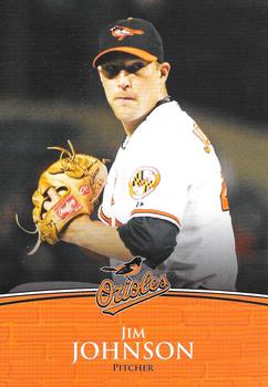 2009 Baltimore Orioles Photocards #NNO Jim Johnson Front
