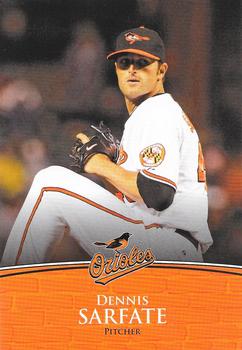 2009 Baltimore Orioles Photocards #NNO Dennis Sarfate Front