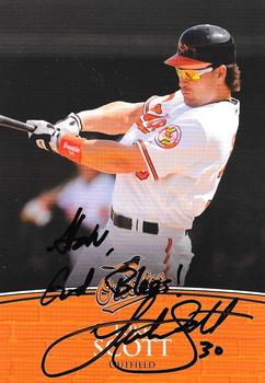 2009 Baltimore Orioles Photocards #NNO Luke Scott Front