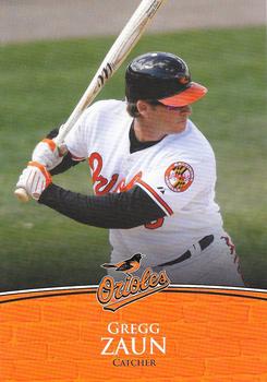 2009 Baltimore Orioles Photocards #NNO Gregg Zaun Front