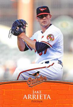 2010 Baltimore Orioles Photocards #NNO Jake Arrieta Front