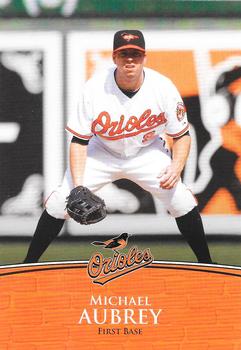 2010 Baltimore Orioles Photocards #NNO Michael Aubrey Front