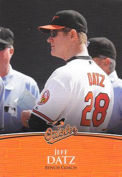 2010 Baltimore Orioles Photocards #NNO Jeff Datz Front