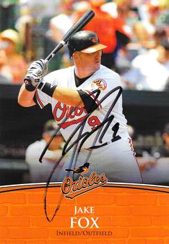 2010 Baltimore Orioles Photocards #NNO Jake Fox Front