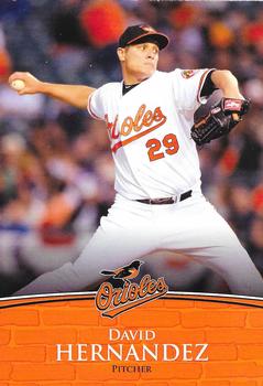 2010 Baltimore Orioles Photocards #NNO David Hernandez Front
