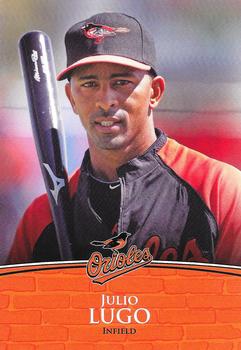 2010 Baltimore Orioles Photocards #NNO Julio Lugo Front