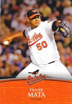 2010 Baltimore Orioles Photocards #NNO Frank Mata Front
