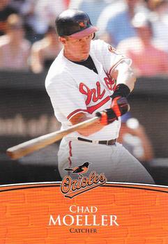 2010 Baltimore Orioles Photocards #NNO Chad Moeller Front