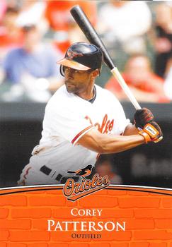 2010 Baltimore Orioles Photocards #NNO Corey Patterson Front