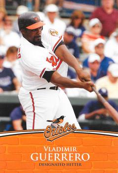 2011 Baltimore Orioles Photocards #NNO Vladimir Guerrero Front