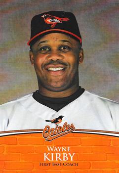 2011 Baltimore Orioles Photocards #NNO Wayne Kirby Front