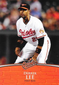 2011 Baltimore Orioles Photocards #NNO Derrek Lee Front