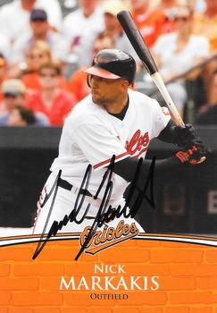 2011 Baltimore Orioles Photocards #NNO Nick Markakis Front