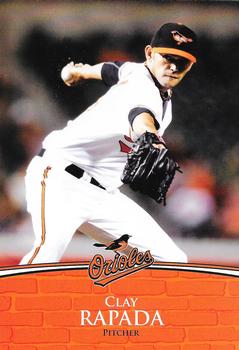 2011 Baltimore Orioles Photocards #NNO Clay Rapada Front