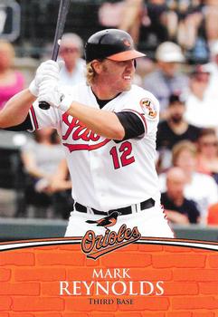 2011 Baltimore Orioles Photocards #NNO Mark Reynolds Front