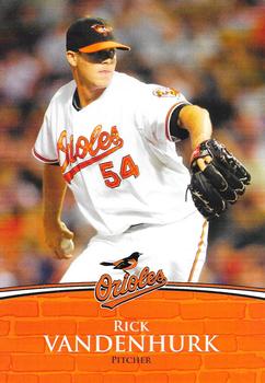2011 Baltimore Orioles Photocards #NNO Rick Vandenhurk Front