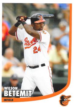 2012 Baltimore Orioles Photocards #NNO Wilson Betemit Front