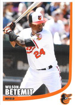 2012 Baltimore Orioles Photocards #NNO Wilson Betemit Front