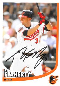 2012 Baltimore Orioles Photocards #NNO Ryan Flaherty Front