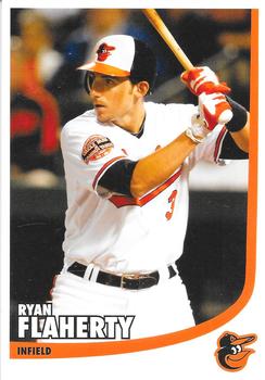 2012 Baltimore Orioles Photocards #NNO Ryan Flaherty Front