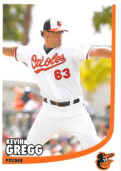 2012 Baltimore Orioles Photocards #NNO Kevin Gregg Front