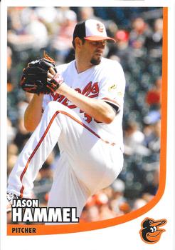 2012 Baltimore Orioles Photocards #NNO Jason Hammel Front