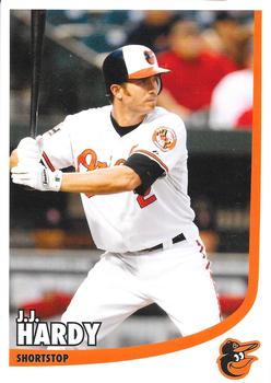 2012 Baltimore Orioles Photocards #NNO J.J. Hardy Front
