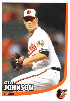 2012 Baltimore Orioles Photocards #NNO Steve Johnson Front