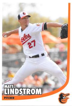 2012 Baltimore Orioles Photocards #NNO Matt Lindstrom Front