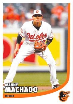 2012 Baltimore Orioles Photocards #NNO Manny Machado Front