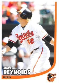 2012 Baltimore Orioles Photocards #NNO Mark Reynolds Front
