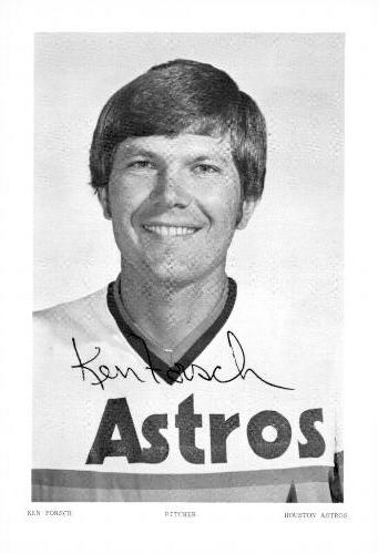 1975 Houston Astros Photocards #NNO Ken Forsch Front