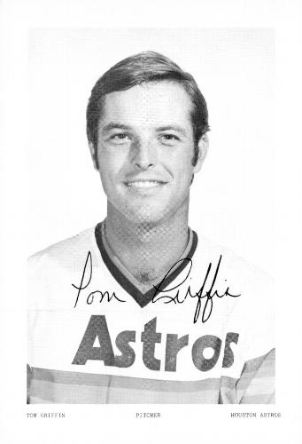 1975 Houston Astros Photocards #NNO Tom Griffin Front