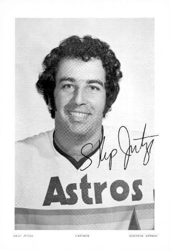 1975 Houston Astros Photocards #NNO Skip Jutze Front