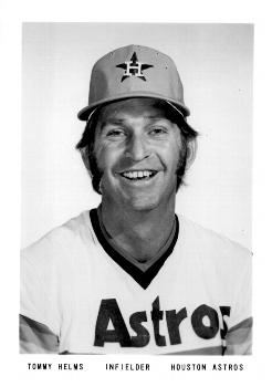 1975 Houston Astros Photos #NNO Tommy Helms Front