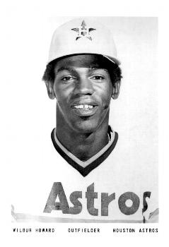 1975 Houston Astros Photos #NNO Wilbur Howard Front